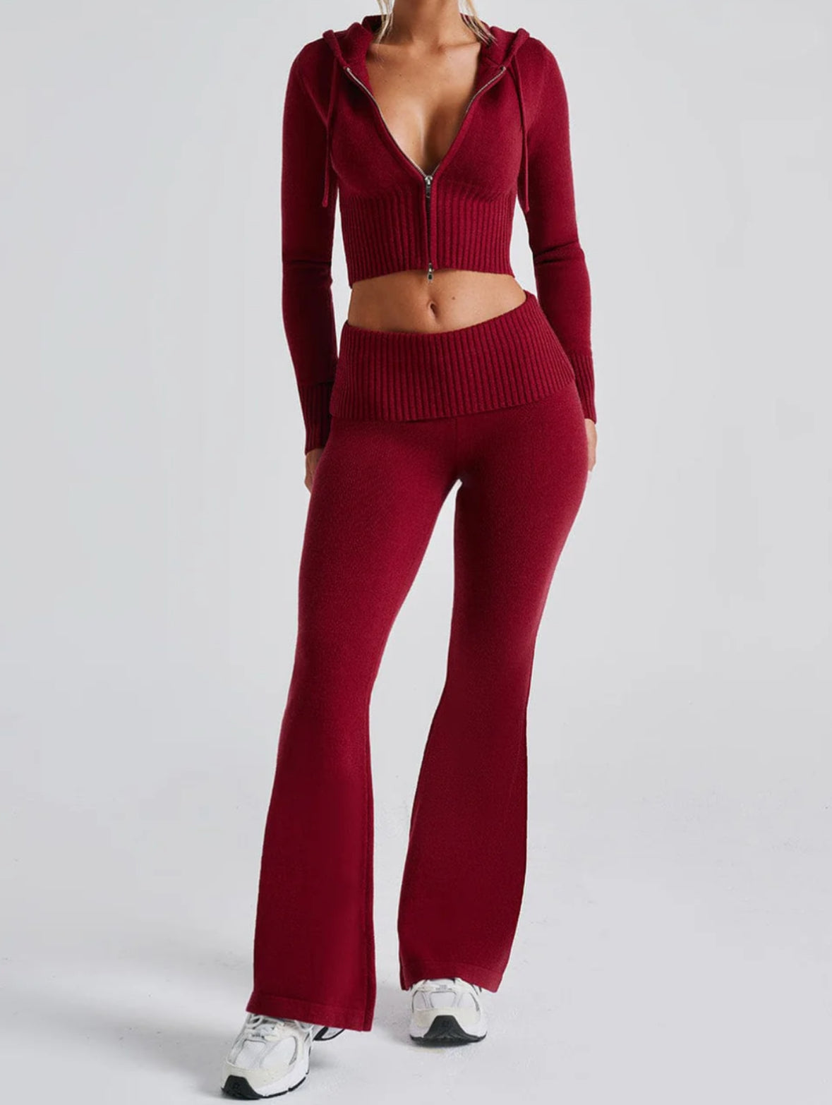 Hoodie Zip Long Sleeve Sweater tracksuit