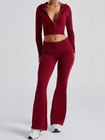 Hoodie Zip Long Sleeve Sweater tracksuit